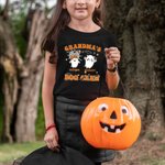 Personlig Boo Crew 1-10 Söta spöken Multicolor 100% bomull T-shirt för barn och vuxna med titel och namn Holiday Halloween Party Present för familj och barn