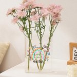Personalisierte Danke für die Hilfe mir wachsen klar Buch Vase mit Namen Zimmer Dekor Lehrer Tag Anerkennung Geschenk für Lehrer Buchliebhaber