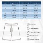 Personalized Face Photo Stripe Palm Leaf Quick Dry Swim Trunks with Mesh Brief Hawaii Party Beach Essential Holiday Gift for Dad Grandpa Men