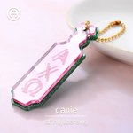 Personalized Greek Paddle Mirror Acrylic Keychain Fraternity Sorority Celebrations Gift for Brothers Sisters Friends | Callie × Affinity Licensing
