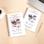 Personalisierte Es macht so einen Unterschied Notebook mit Namen Teacher's Day Appreciation Geburtstag Geschenk für Lehrer