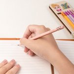 Personalised Cartoon Character Pack of 6 Pencil Set with Name Student Incentive Back to School Birthday Gift for Boys Girls