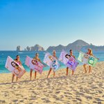 Personalised Cartoon Character Oversized Quick Dry Beach Towel with Name and Initial Summer Essentials Pool Party Birthday Gift for Family Members