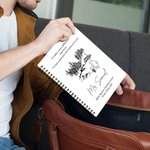 Personalisierte Es macht so einen Unterschied Notebook mit Namen Teacher's Day Appreciation Geburtstag Geschenk für Lehrer