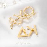 Personalised Pearl Sorority Brooch Pin with Greek Letter Sorority Accessories Initiation Ceremony Gift for Sister | Callie × Affinity Licensing