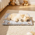 Personalizzato pesce osso zampa stampa viso foto animale domestico copertura tappetini di raffreddamento con nome Pet Supplies Estate nuovo animale domestico regalo per i proprietari di animali domest