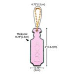 Personalized Greek Paddle Mirror Acrylic Keychain Fraternity Sorority Celebrations Gift for Brothers Sisters Friends | Callie × Affinity Licensing