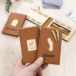 Personalized Wildlife US State Portable Cribbage Board with Wooden Pegs and Name Travel Camping Birthday Gift for Cribbage Lovers