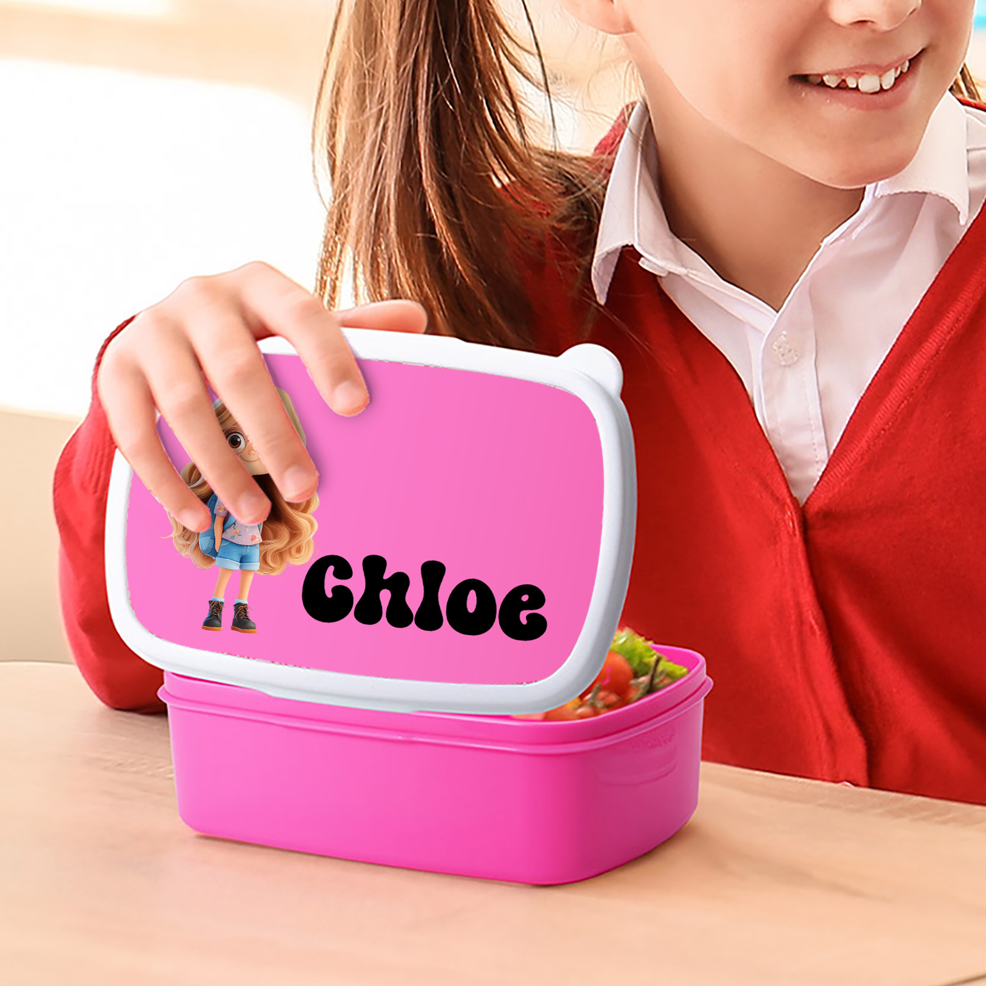 Personalisierte Brotdose für Kinder