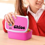 Boîte à lunch personnalisée avec nom pour la rentrée scolaire Cadeau d'anniversaire pour les enfants