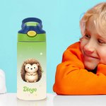 Borraccia da 355ml personalizzata con nome stelle e animali in stile cartone animato regalo ideale per compleanni e viaggi quotidiani per bambini