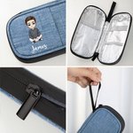 Henkilökohtainen sarjakuvahahmo Syntymä Kukka Eristetty insuliinikynä Cooler Travel Organizer nimellä Diabeettinen tarvikkeet Syntymäpäivälahja diabeetikon syntymäpäivälahja