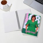 Personalisierte 1908 Mode Sorority Sisters A5 Spirale Notebook mit Namen Aufnahme Zubehör Geburtstag Sorority Gründertag Geschenk für Schwestern Freunde