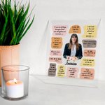 Spersonalizowana tablica akrylowa ze zdjęciem chrześcijańskiej Biblii Urodziny Ukończenie studiów Podziękowanie Prezent dla chrześcijan