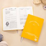 Personalized Yarn Balls 2026 Calendar A5 Journal with Text and Project Planning Page Crocheting Storage Accessories Birthday Gift for Knitting Lovers
