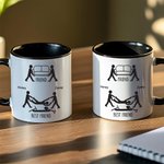 Personlig morsom venn og bestevenn 11 oz keramisk kaffekrus med navn Bursdagsgave til venner