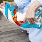 Serviette de plage personnalisée avec motif animaux marins et nom - Cadeau vacances d'été fête à la piscine pour garçons filles