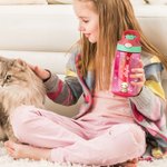 Borraccia da 475 ml personalizzata con nome animali e piante essenziale per attività all'aperto rientro a scuola regalo per bambini
