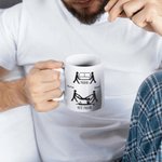 Personlig morsom venn og bestevenn 11 oz keramisk kaffekrus med navn Bursdagsgave til venner