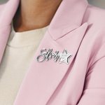 Personalized Star Crown Sorority Greek Letter Badge with Chapter and Year 25 Silver 50 Gold Anniversary Gift for Sorors | Callie × Affinity Licensing