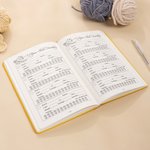 Personalized Yarn Balls 2026 Calendar A5 Journal with Text and Project Planning Page Crocheting Storage Accessories Birthday Gift for Knitting Lovers
