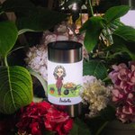 Gepersonaliseerde Cartoon Gardener Waterdichte Solar Garden Light met naam Verwijderbare tuindecoratie Verjaardagscadeau voor familie tuinieren liefhebbers