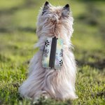 Personalisierte Farbe niedlichen Pfote drucken Hund Poop Aufbewahrungstasche mit Namen Haustier liefert Geburtstagsgeschenk für Hundehalter