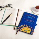 Personalized Here Comes the Son Multicolour PU Leather Guest Book with Names and 80 Lined Pages  Baby Shower Gift for New Parent