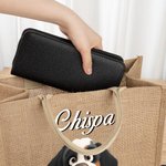 Bolso de yute personalizada grande con nombre y 1 a 3 perros de dibujos animados en 3D regalo de cumpleaños para mujeres y amantes de las mascotas