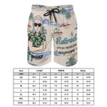 Short de plage à séchage rapide avec nom Cadeau de retraite personnalisé pour homme papa mari