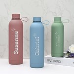 Personalized Balloon Sun Cherry Stainless Steel Insulated Water Bottle with Engraved Name Back to School Birthday Anniversary Gift for Friends Family