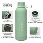 Personalized Balloon Sun Cherry Stainless Steel Insulated Water Bottle with Engraved Name Back to School Birthday Anniversary Gift for Friends Family