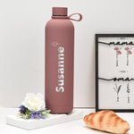 Personalized Balloon Sun Cherry Stainless Steel Insulated Water Bottle with Engraved Name Back to School Birthday Anniversary Gift for Friends Family