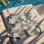 Short de plage à séchage rapide avec nom Cadeau de retraite personnalisé pour homme papa mari