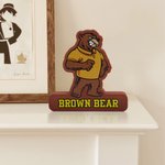 Impression 3D personnalisée Nom de la mascotte Plaque Esprit d'école Décoration de la chambre Cadeau de fin d'études pour étudiant