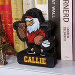 Impression 3D personnalisée Nom de la mascotte Plaque Esprit d'école Décoration de la chambre Cadeau de fin d'études pour étudiant