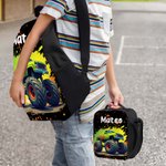 Personalised Watercolour Cartoon Lorrys Backpack Lunch Bag Pencil Case Set with Name Back to School Birthday Gift for Boys Girls Students