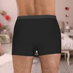 Boxer da uomo personalizzati con nome e data Regalo di anniversario di matrimonio per gli sposi