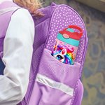 Personalized Dinosaur Fantasy Unicorn Name 12 oz Kid Insulated Water Bottle with Handle and Silicone Straw Birthday Back To School Gift for Boy Girl