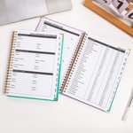 Planner A5 personalizzato con nome e personaggio in stile cartone animato pagine settimanali e mensili regalo per ritorno a scuola per insegnanti