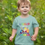 Personalised Gamepad Ink Splashing Design T-shirt Sweatshirt Hoodie with Name and Grade Back to School Birthday Gift for Boys Girls