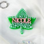 Henkilökohtainen upotekoristeinen Pearl Ivy Sorority Pin Badge nimellä Initiation Ceremonie lahja Sororsille