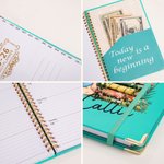 Planner 2026 personalizzato A5 con nome e personaggio cartone animato pagine settimanali e mensili regalo di compleanno per amici e famiglia