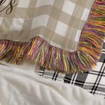 Personlig Western Cowboy Boots and Hat Plaid Mykt babyteppe med navn og dusker Bursdag Baby Shower Gave til nyfødte nybakte foreldre