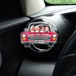Personalizzato Kids Face Photo Acrilico Auto Hanging Ornament Clip Sunvisor Clip Air Vent Clip Car Decor Regalo di compleanno per la famiglia
