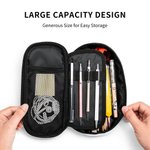 Personalized Cute Dinosaur Large Capacity Multi-compartment Stationery Pencil Case with Name Back to School Birthday Gift for Boys Girls