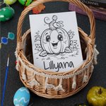 Spersonalizowany zestaw do malowania dyni dla dzieci z imieniem i nazwiskiem Zabawki edukacyjne Prezent na Halloween dla chłopców i dziewczynek