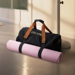 Nome ricamato personalizzato Borsone da viaggio impermeabile con scomparto per le scarpe e tracolla Accessori da viaggio Sport Palestra Regalo per gli uomini