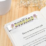 Marque-page magnétique étanche avec titre et nom Cadeau de rentrée des classes pour les enseignants amoureux des livres