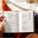 Marque-page magnétique étanche avec titre et nom Cadeau de rentrée des classes pour les enseignants amoureux des livres